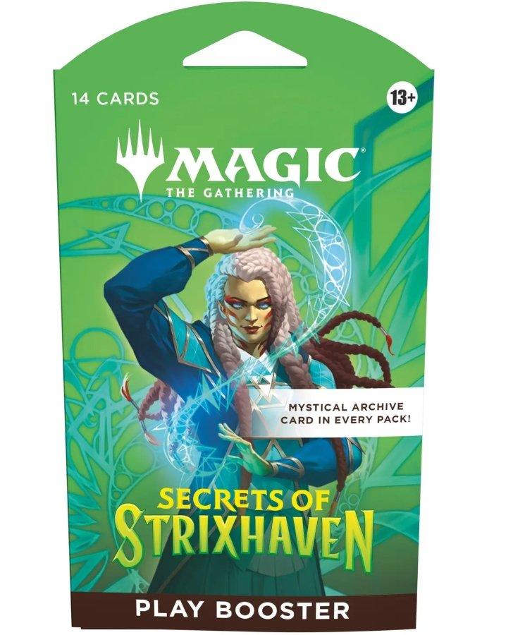 Magic The Gathering: Secrets of Strixhaven Sleeved Play Booster