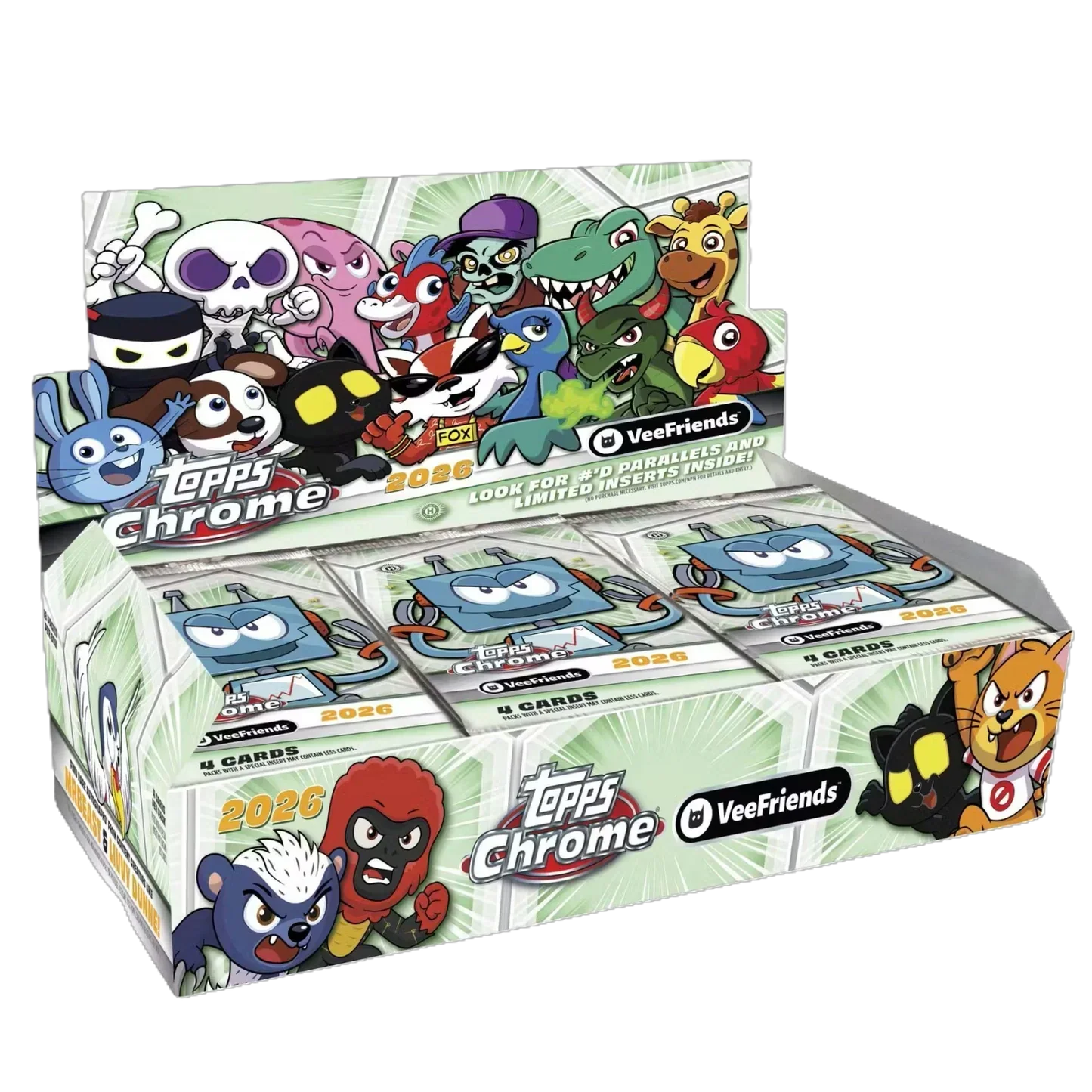 2026 Topps VeeFriends Chrome Hobby Box