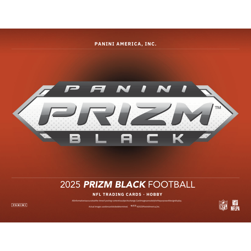 2025 Panini Prizm Black Football Hobby Box