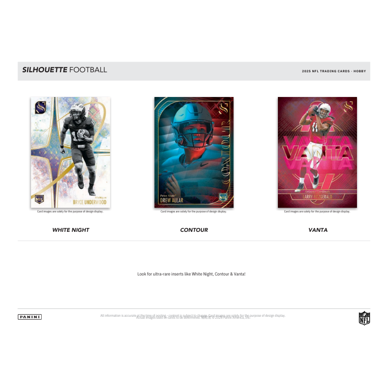 2025 Panini Silhouette Football Hobby 10 Box Case