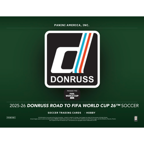 2025/26 Panini Donruss Road To FIFA World Cup 26 Soccer Hobby 12 Box Case