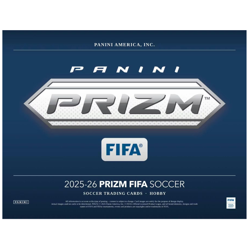 2025/26 Panini Prizm FIFA Soccer Hobby Box