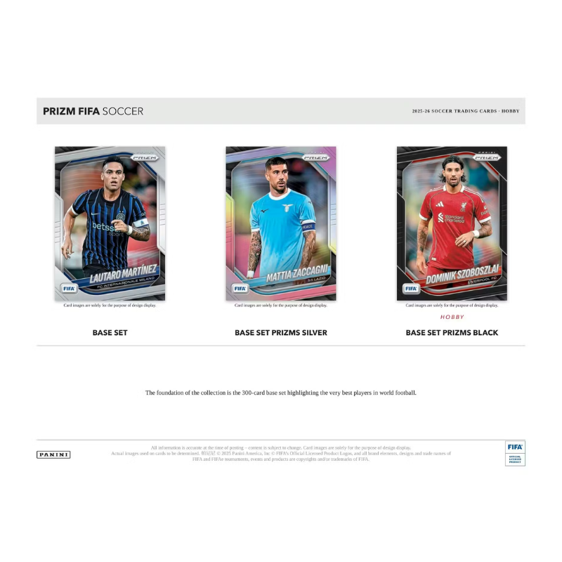 2025/26 Panini Prizm FIFA Soccer Hobby Box