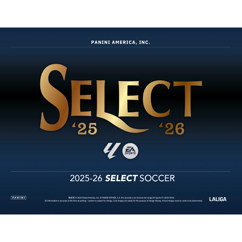 2025/26 Panini Select La Liga Soccer Hobby Box