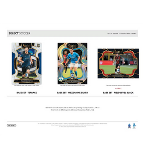 2025/26 Panini Select Serie A Soccer Hobby 12 Box Case