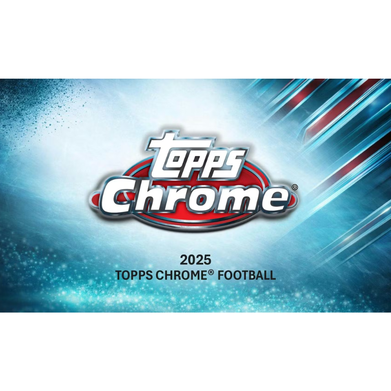 2025 Topps Chrome Football Hobby Box