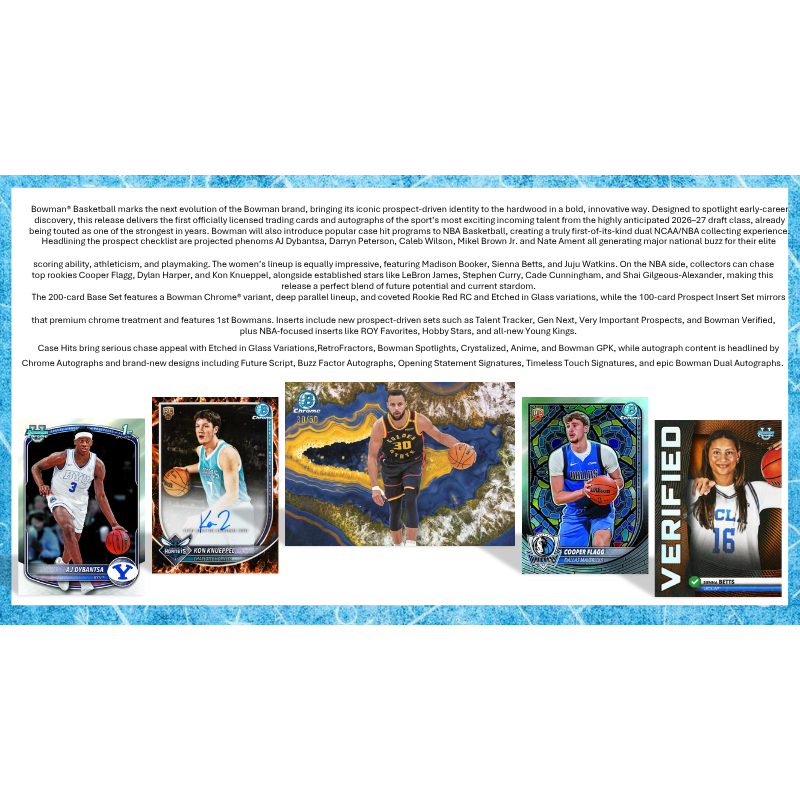 2025/26 Bowman Basketball Delight Box