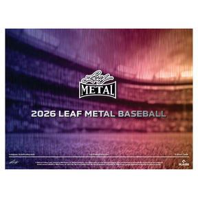 2026 Leaf Metal Baseball Hobby Jumbo Box