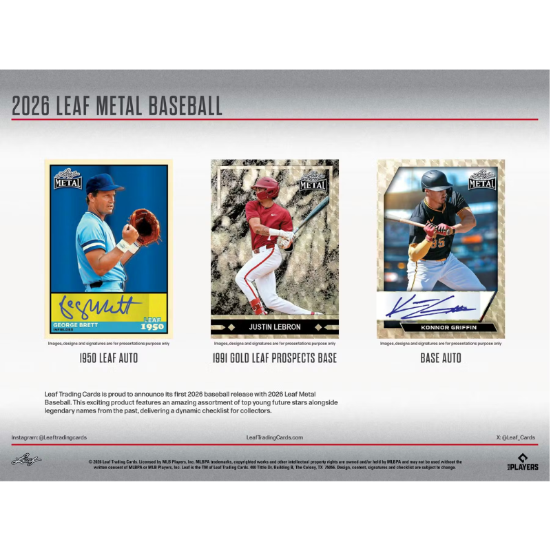 2026 Leaf Metal Baseball Hobby Box