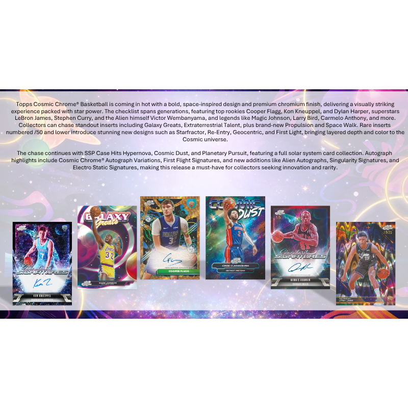 2025/26 Topps Cosmic Chrome Basketball Hobby Box