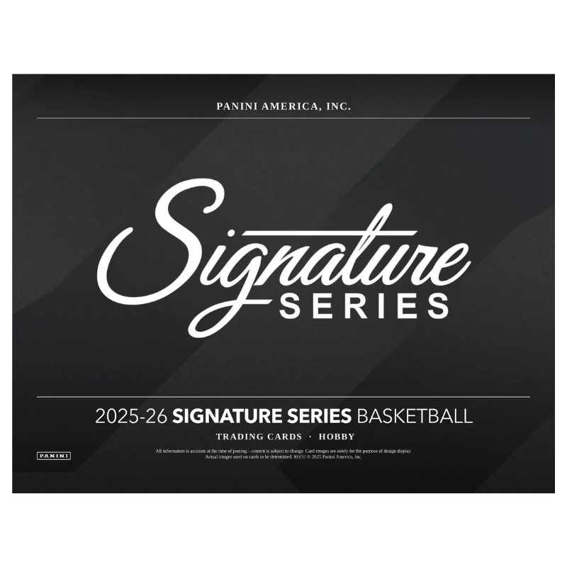 2025/26 Panini Signature Series Basketball Hobby 12 Box Case