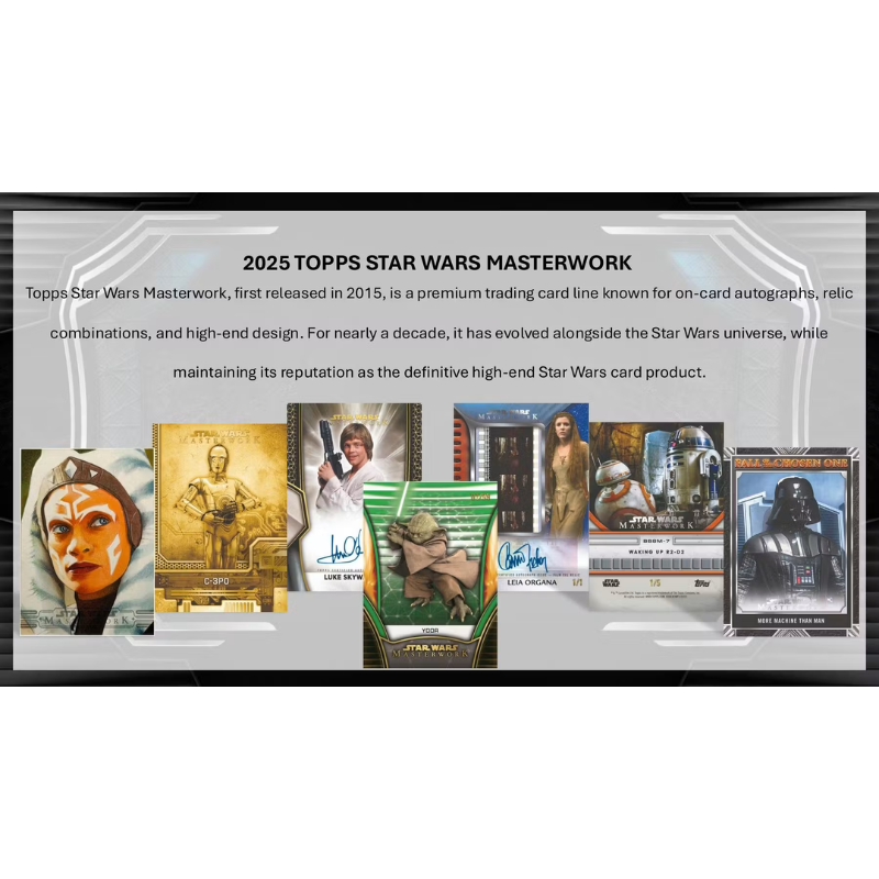 2025 Topps Star Wars Masterwork Hobby Box