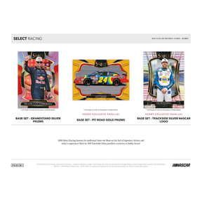2026 Panini Select Racing Hobby 12 Box Case