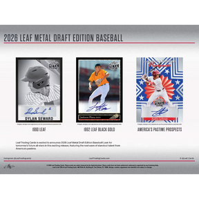 2026 Leaf Metal Draft Baseball Hobby Box