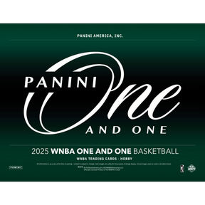 2025 Panini One and One WNBA Basketball Hobby Box