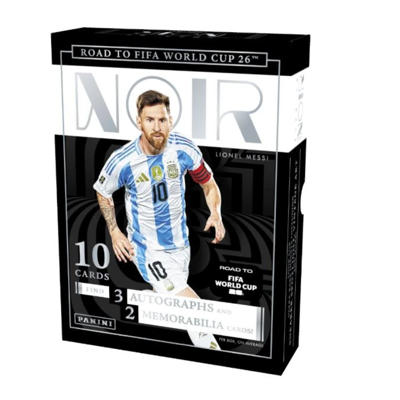 2025/26 Panini Noir Road to World Cup Soccer Hobby Box