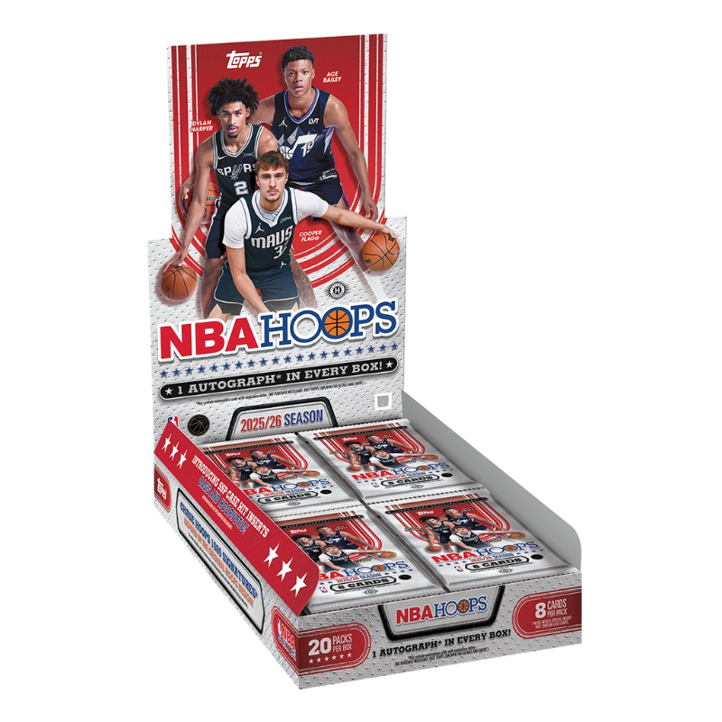 2025/26 Topps Hoops Basketball Hobby 12 Box Case