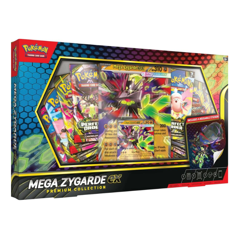 Pokemon Mega Zygarde Ex Premium Collection Box