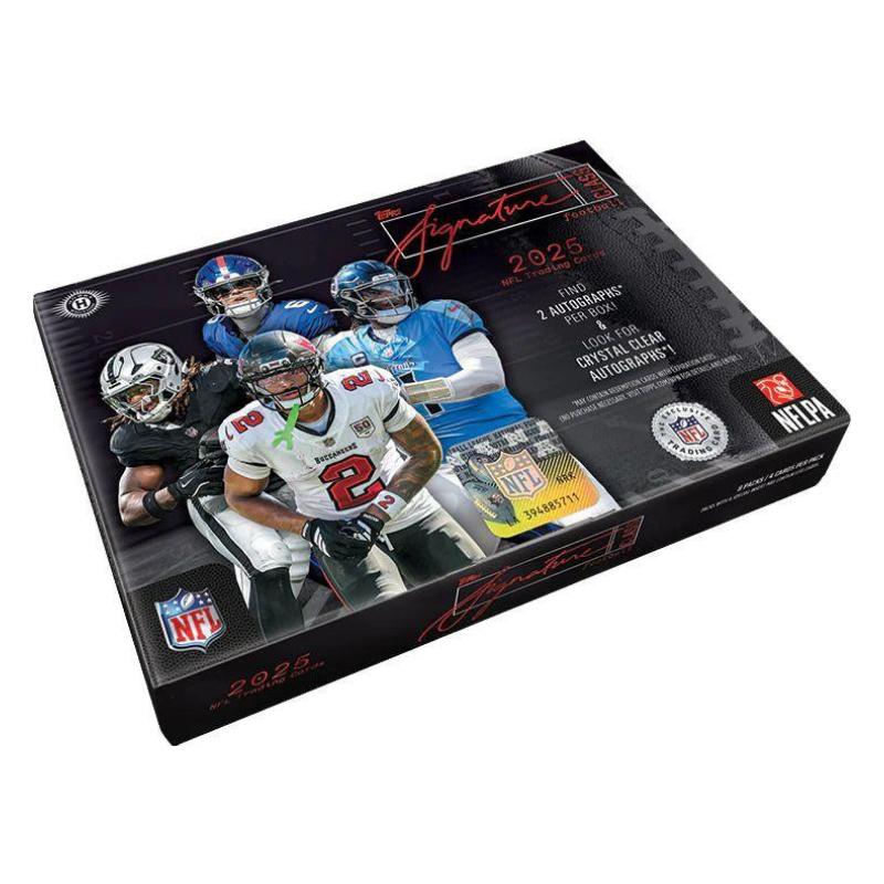 2025 Topps Signature Class Football Hobby 12 Box Case