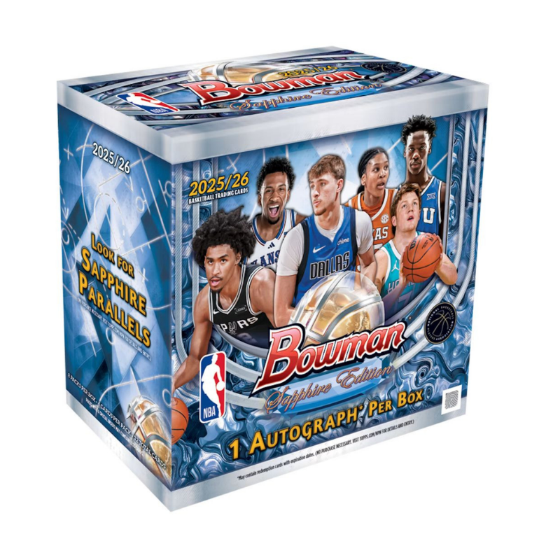 2025/26 Bowman Basketball Sapphire Edition 10 Box Case