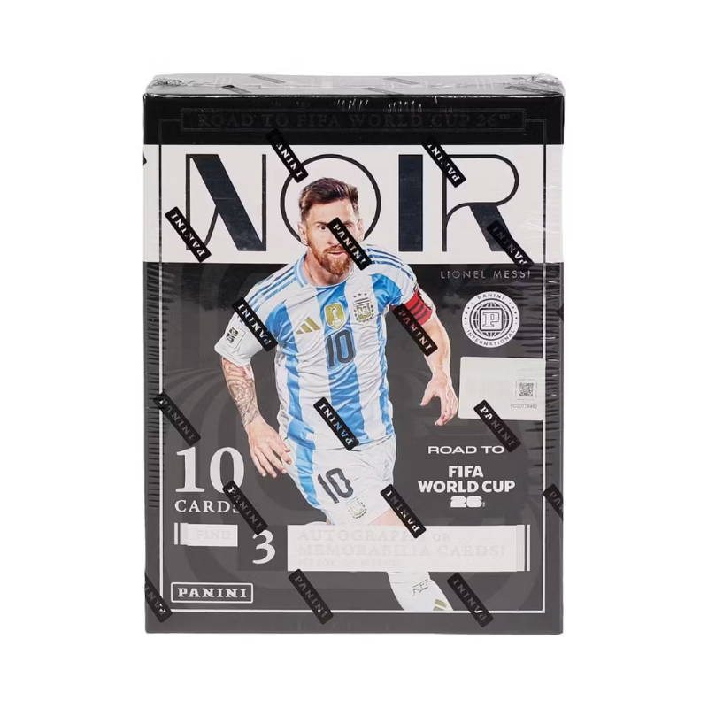 2025/26 Panini Noir Road to World Cup Soccer Hobby International Box