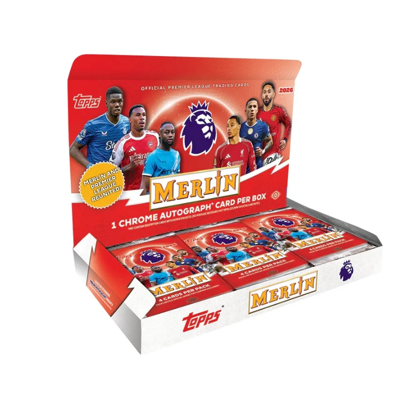 2025/26 Topps Merlin English Premier League Soccer Hobby Box