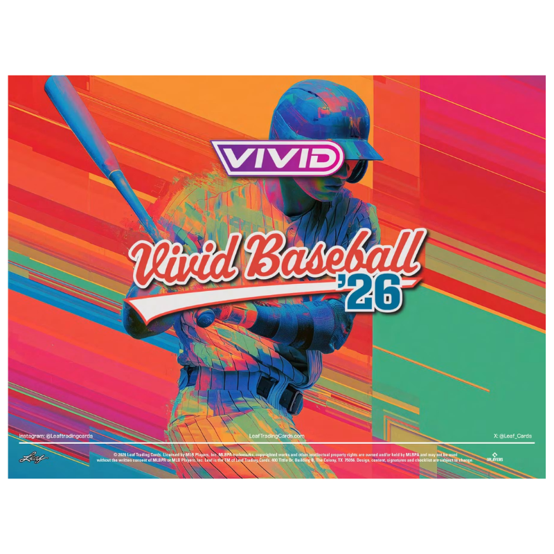 2026 Leaf Vivid Baseball Hobby Jumbo Box