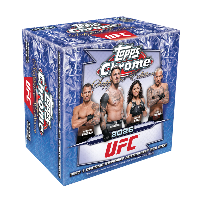 2026 Topps Chrome UFC Sapphire Edition Box