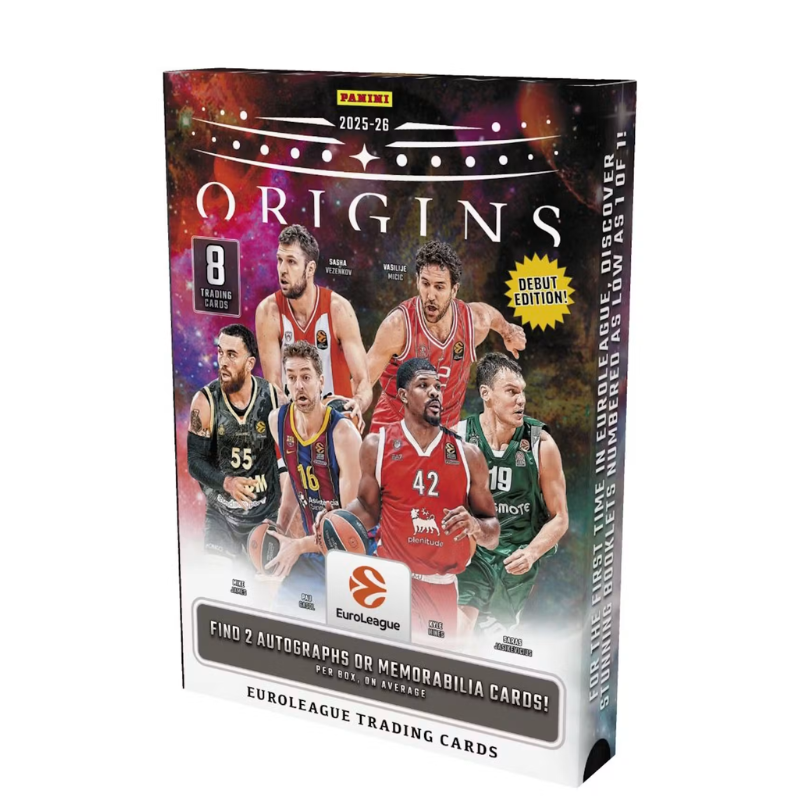 2025/26 Panini Origins EuroLeague Basketball Hobby Box