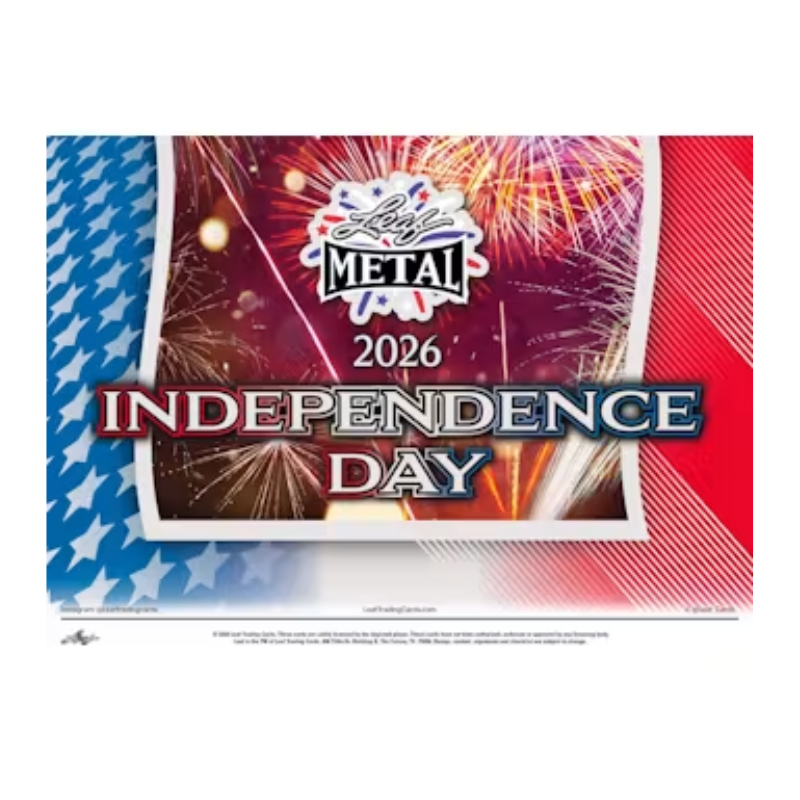 2026 Leaf Metal Independence Day Founding Fathers Hobby Box