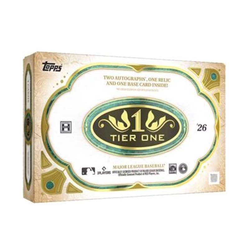 2026 Topps Tier One Baseball Hobby 12 Box Case