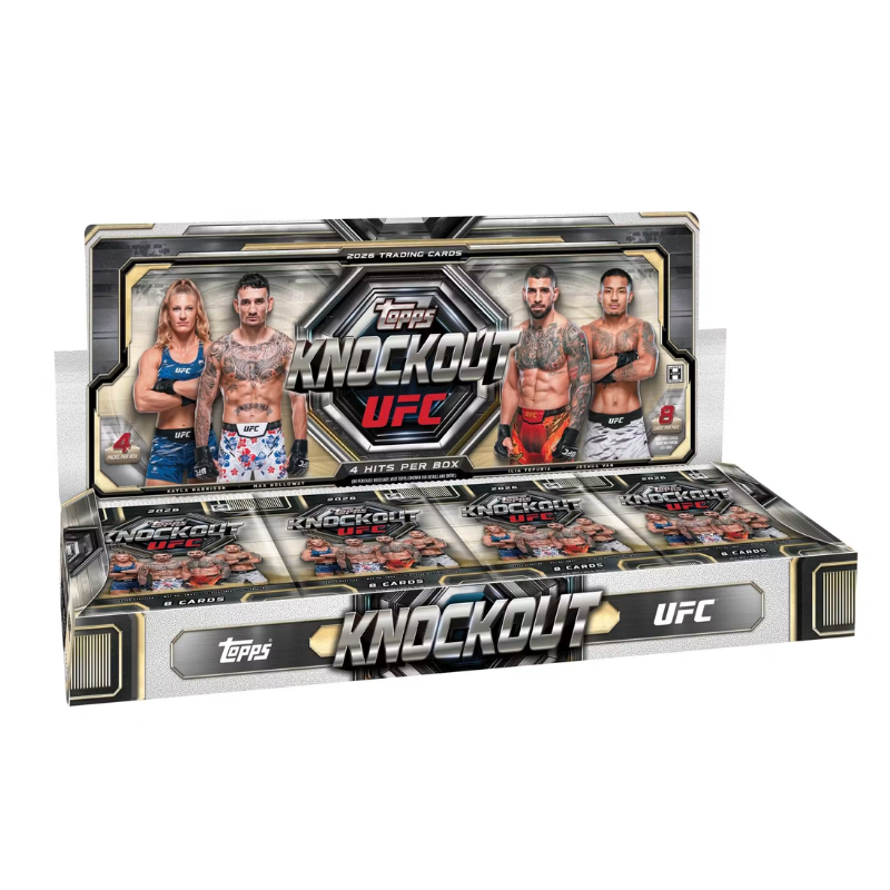 2026 Topps UFC Knockout Hobby 8 Box Case