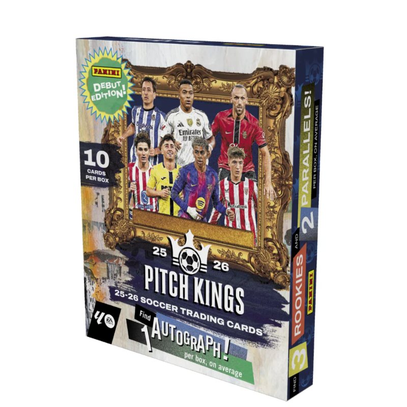 2025/26 Panini Pitch Kings Soccer International Hobby 16 Box Case