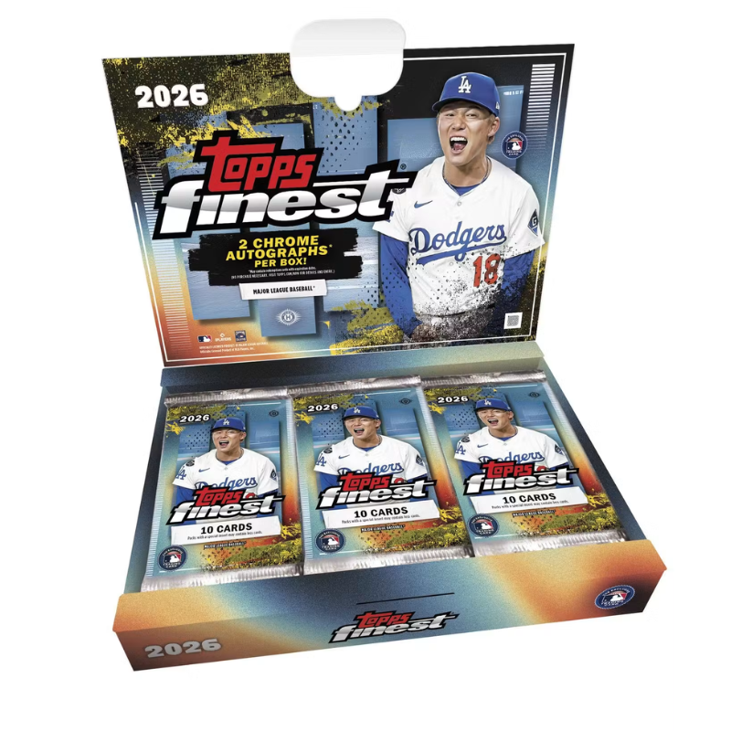2026 Topps Finest Baseball Hobby Box