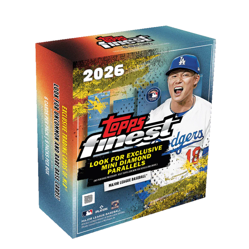 2026 Topps Finest Baseball Mega Box