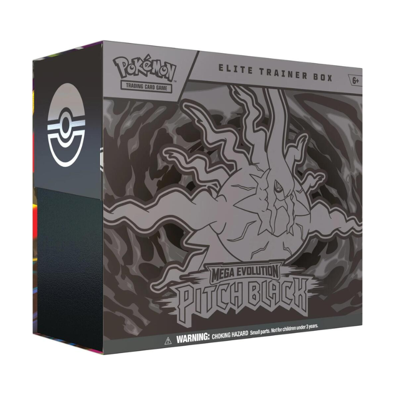 Pokemon Mega Evolution Pitch Black Elite Trainer 10 Box Case