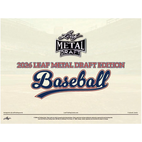 2026 Leaf Metal Draft Baseball Jumbo Box