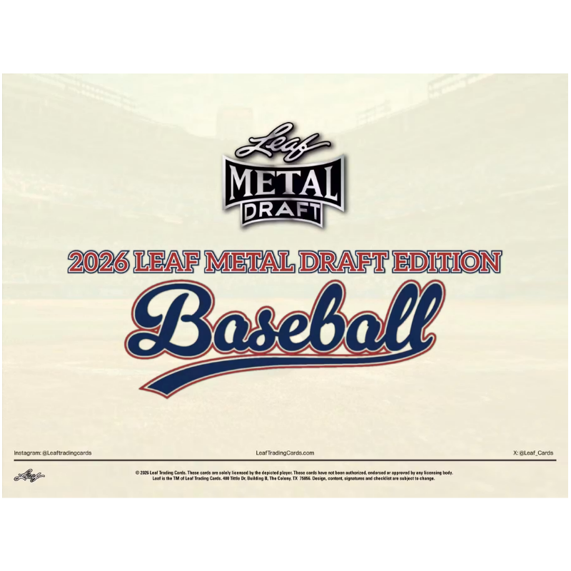2026 Leaf Metal Draft Baseball Hobby Box